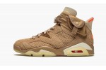 Travis Scott x Air Jordan 6 Retro 'British Khaki'