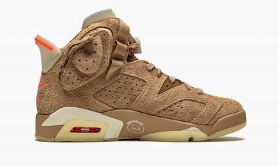 Travis Scott x Air Jordan 6 Retro 'British Khaki'