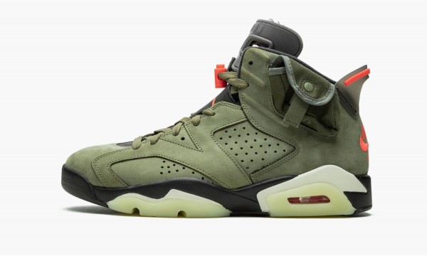 Travis Scott x Air Jordan 6 Retro"Olive"