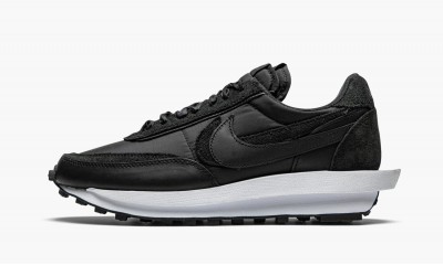 Nike LD Waffle sacai Black Nylon