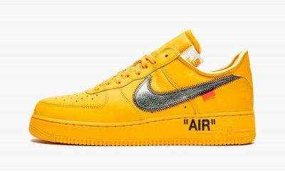 NIKE AIR FORCE 1 LOW Off-White - University Gold