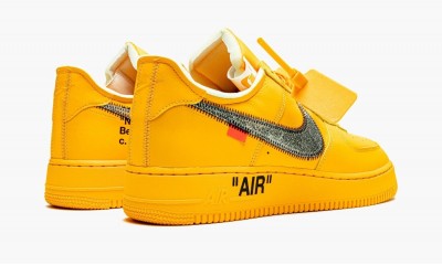 NIKE AIR FORCE 1 LOW Off-White - University Gold