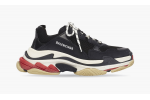 BALENCIAGA MEN'S TRIPLE S SNEAKER IN BLACK