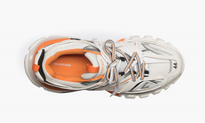 BALENCIAGA MEN'S TRACK SNEAKER IN WHITE