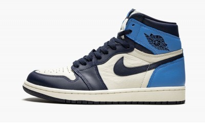 Jordan 1 Retro High Obsidian UNC
