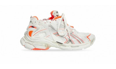 Balenciaga Runner White Orange