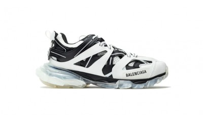 Balenciaga Track Sneaker 'Clear Sole - White Black'