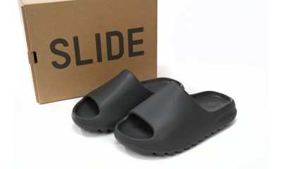 Yeezy Slides 'Granite' ID4132 (runs small, order one sizes up)