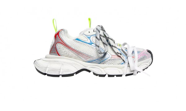 Balenciaga Wmns 3XL Sneaker 'Worn-Out - White Blue Red'