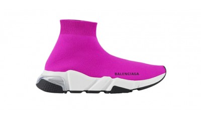 Balenciaga Wmns Speed Clear Sole Trainer 'Fuchsia'
