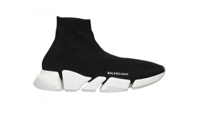 Balenciaga Wmns Speed 2.0 Sneaker 'Black White'