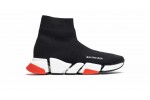 Balenciaga Wmns Speed 2.0 Sneaker 'Black Red'