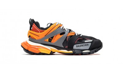 Balenciaga Wmns Track Trainer 'Black Orange Grey'