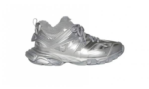 Balenciaga Track Trainer 'Silver' Plush Grey