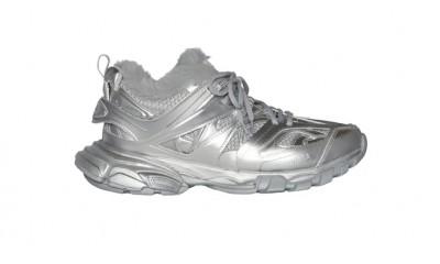 Balenciaga Track Trainer 'Silver' Plush Grey