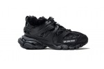 Balenciaga Track Sneaker 'Black' Plush Black