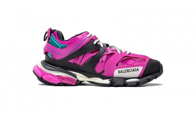 Balenciaga Track Trainer 'Magenta Black'