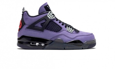Air Jordan 4 x Travis Scott Purple