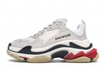 Balenciaga Triple S White Red (Women's)