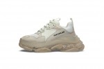 Balenciaga Triple S White Clear Sole (Women's)