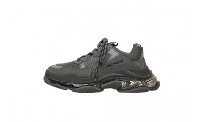 Balenciaga Triple S Clear Sole Dark Grey