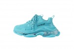 Balenciaga Wmns Triple S Sneaker 'Clear Sole - Turquoise'