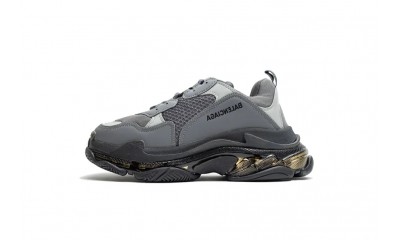 Balenciaga Triple S Sneaker 'Clear Sole - Light grey Black'