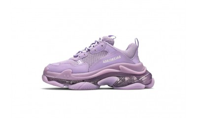Balenciaga Wmns Triple S Sneaker 'Clear Sole - Light Lilac'