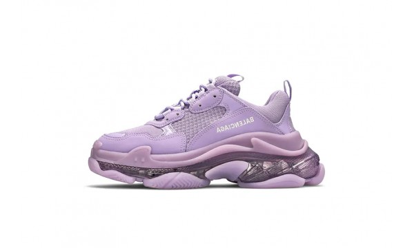 Balenciaga Wmns Triple S Sneaker 'Clear Sole - Light Lilac'
