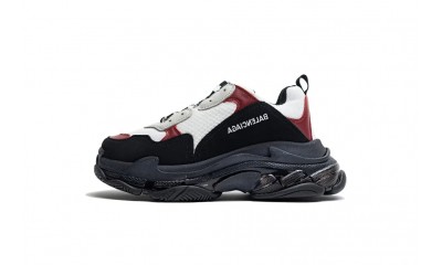 Balenciaga Triple S Sneaker 'Clear Sole - Black Red'