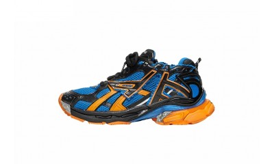 Balenciaga Runner Sneaker Blue Orange
