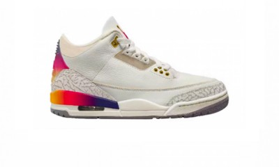 J Balvin x Air Jordan 3 Sunset