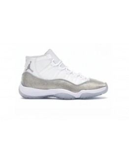 Jordan 11 Retro White Metallic Silver (Women's)