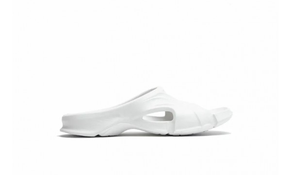 Balenciaga Mold Slide Sandal All White