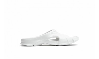 Balenciaga Mold Slide Sandal All White