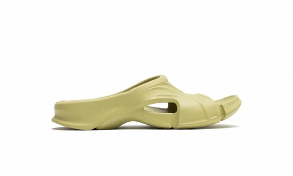 Balenciaga Mold Slide Sandal Avocado