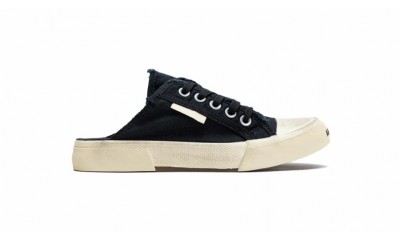 Balenciaga Paris Sneaker Mule In Black