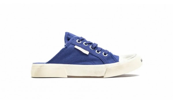 Balenciaga Paris Sneaker Mule In Blue