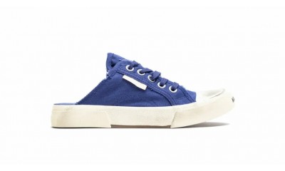 Balenciaga Paris Sneaker Mule In Blue