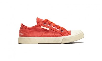Balenciaga PARIS LOW SNEAKER IN RED
